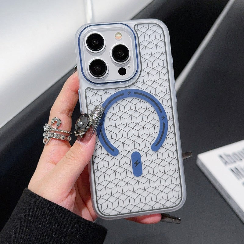 Creative Carved Frosted Phone Case for iPhone